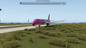 Airbus A320 | X-Plane 11 | Заход на посадку, второй взлёт и помпаж движков
