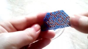 (1)Салфетка из бисера.Часть 3 из 4.