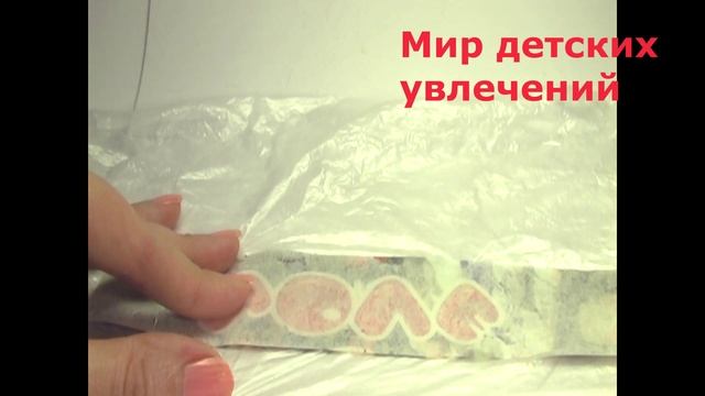 Поделка. Закладка из скотча. Очень просто.  /  Tab of the tape. Very simple. The hands