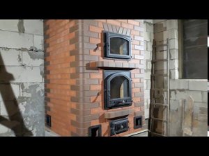 Каминопечь с хлебной камерой #shorts