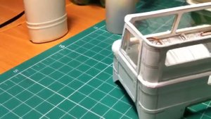 Дверь модели ГАЗ-66 / GAZ-66 paper model