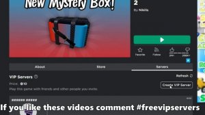 ROBLOX MURDER MYSTERY 2 FREE VIP SERVERS! 2020