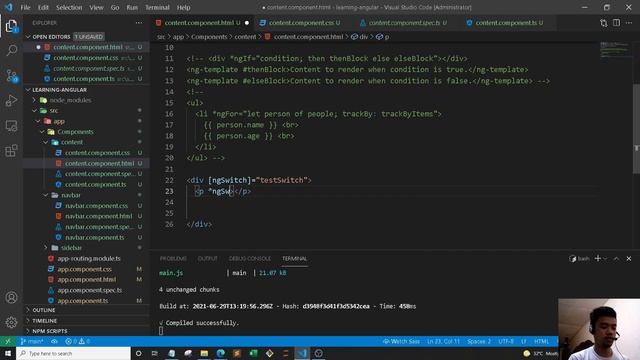 Angular | 11. ngSwitch смотреть онлайн