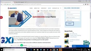 Quickbooks Payroll Error PS032 - +1(800) 816-6849