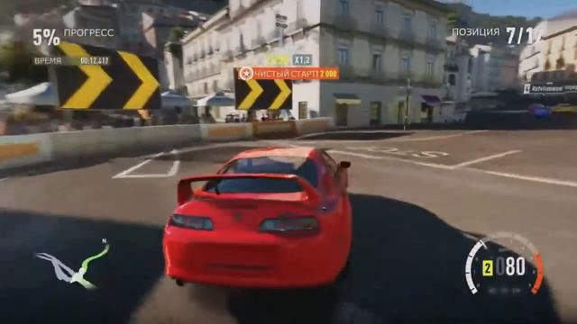 FORZA HORIZON 2 Toyota Supra new oil смотреть онлайн