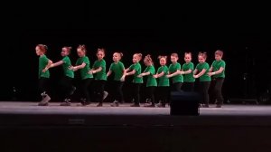 Гусеничка, детский танец, Народный ансамбль танца "Новое поколение"