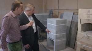 Печные вставки (топки) для теплоемких печей из талькового камня