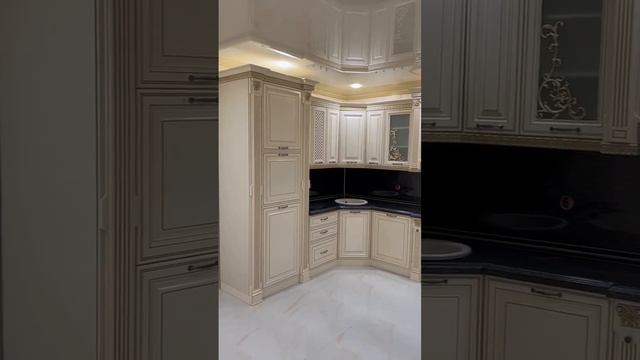 Кухня Венеция Крем от фабрики Арида мебель. смотреть онлайн