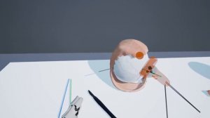 VR surgery simulator prototype 1