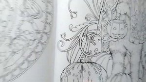 Обзор на раскраску "Rhapsody in het bos"// Kanoko Egusa