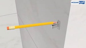 Видеоинструкция по монтажу душевых дверей WasserKraft коллекции Vils 56R