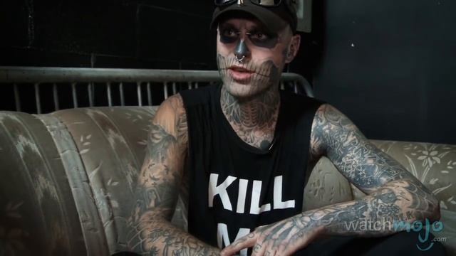 Exclusive Interview with Zombie Boy Rick Genest смотреть онлайн
