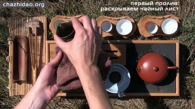 Заваривание улунов с чайными парами смотреть онлайн