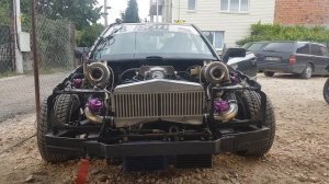 FIRST START - w124 - V8 m119 - Twin Turbo - Drift Car