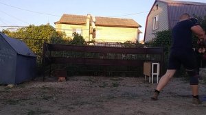 Уличный бокс.Обучение защите и нанесению ударов.