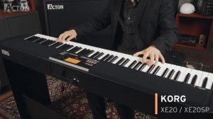 KORG XE20 XE20SP DIGITAL ENSEMBLE PIANO STYLE DEMO Pt.3