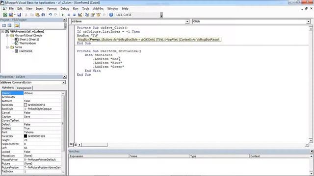 Excel UserForm Validate ComboBox (VBA) смотреть онлайн