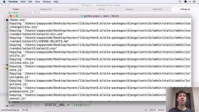 5. Site #2 - Your Personal Portfolio - 17. Static Files