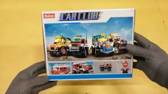 Конструктор Автоклуб Внедорожник 145 деталей 113518 М38-В0663В