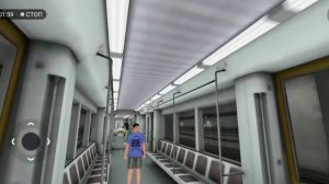 Поездка на составе Русич до Военной Школы и обзор 3 пути