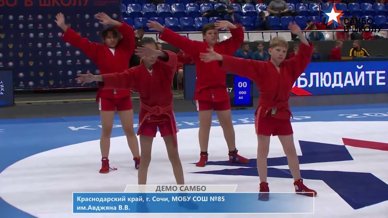 Демо самбо  Школа №85, город Сочи, Краснодарский край