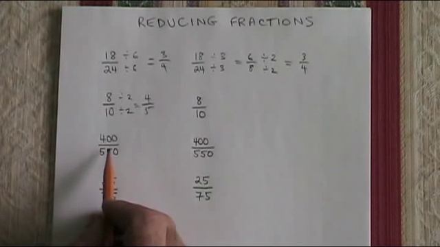 How to Reduce Fractions смотреть онлайн