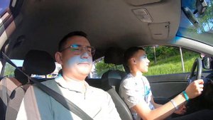 Разворот на кольце. Таксопарка Владивосток. Маршрут БАМ