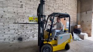 Обзор электропогрузчика JAC CPD16J грузоподъемностью 1,6 тонн
