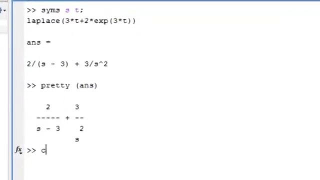 How to find laplace & inverse laplace by matlab смотреть онлайн