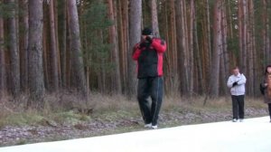 Николай Валуев тренировка перед боем Германия