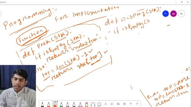 Datastructure #stack implementation through python program