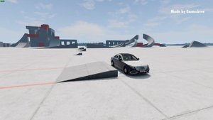 Mercedes-Maybach S680 W223 vs Mercedes-Benz S600 W140 200km/h BeamNG.drive CRASH test #mercedes