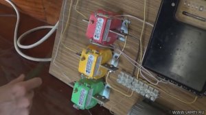 Подключение трехфазного счетчика