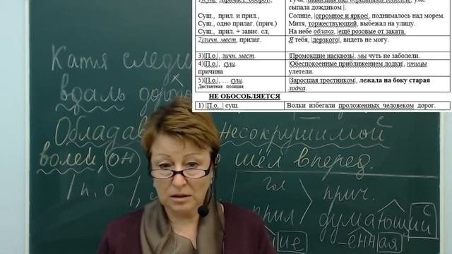 Обособление определений