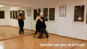 Pasos de milonga 5  -  laterales en linea y cruzados - Raúl Mamone