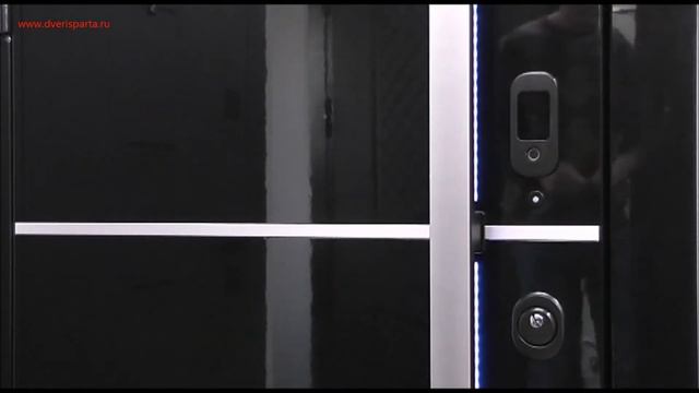 Электронная входная дверь Bavaria Smart black varnish смотреть онлайн