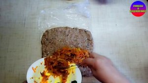 Вкусный рулет из фарша толстолобика в духовке. Рыбный рулет в духовке.