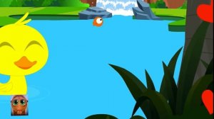 Песня,танец  маленьких утят.Кря-Кря.Веселый мультик . САПОВУШИК.