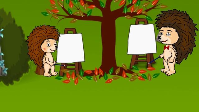 Как ежик учился рисовать | Семья веселого ёжика Темы | Мультики смотреть онлайн