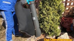 Как убрать Мусор с Гравийной Отсыпки.Садовый Пылесос.Садовый Воздуходув.Слушаем Профессионала.САд.