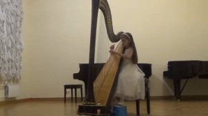 E. Iljinskaya. Mazurka. (Anastasia Chernova, harp. 8yo)