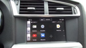 Подключение Mirror Link на автомобиле Citroen C4 Sedan.