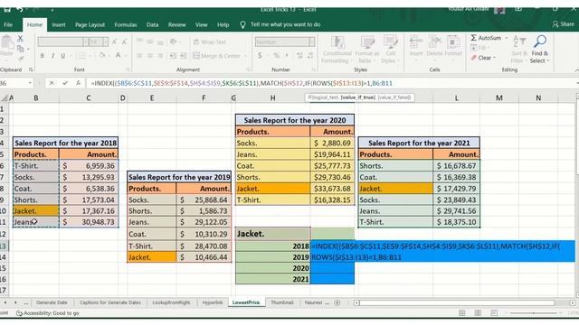 Excel Task 12: Excel: Find Highest Sales from Multiple Sales Reports: Hindi: Urdu. смотреть онлайн