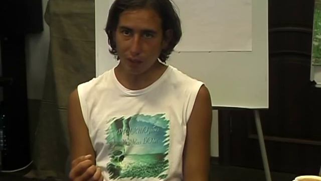 Встреча с путешественником и сыроедом Алексеем Ильмухиным, часть 1 смотреть онлайн