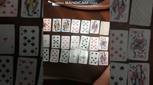 Обучение гаданию на игральных картах