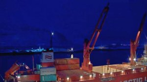 Гренландия Морской порт и город Нук - самая маленькая столица мира Greenland Sea port in Nuuk :)