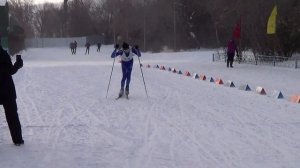 Чемпионат Акмолинской области по лыжным гонкам 2й день.