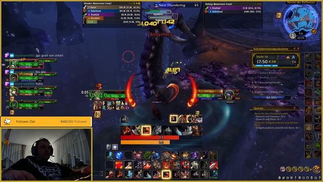 WoW #112 M+ 16 SBG INTIME +2 | FURY WARRI & SCHAMI HEAL