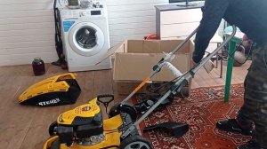 собрал газонокосилку sTEHER