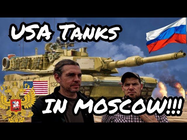 CAPTURED Abrams TANK in MOSCOW!  Countryside Acres @expatamerican3234